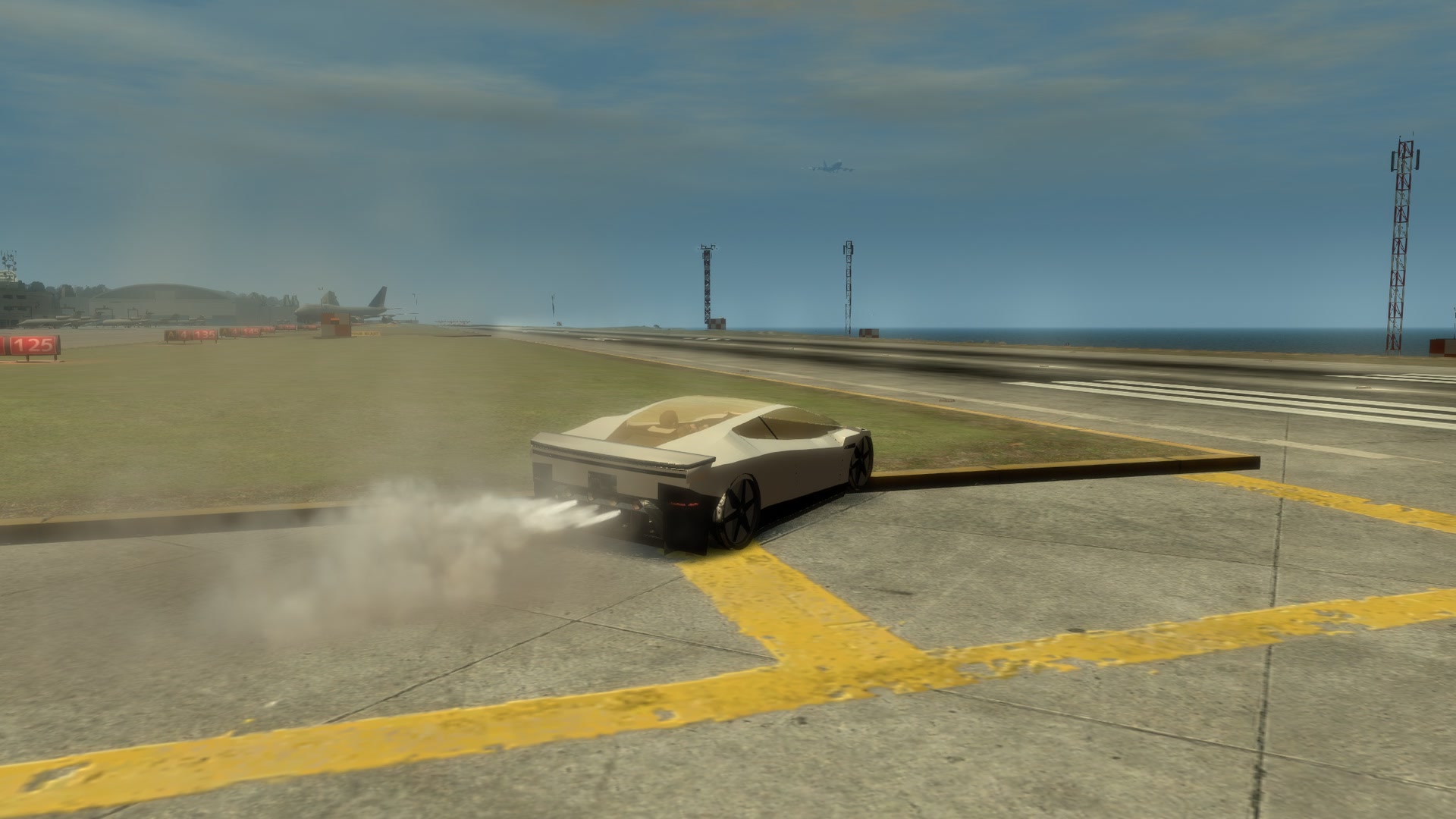 Ground boost on the taxiway